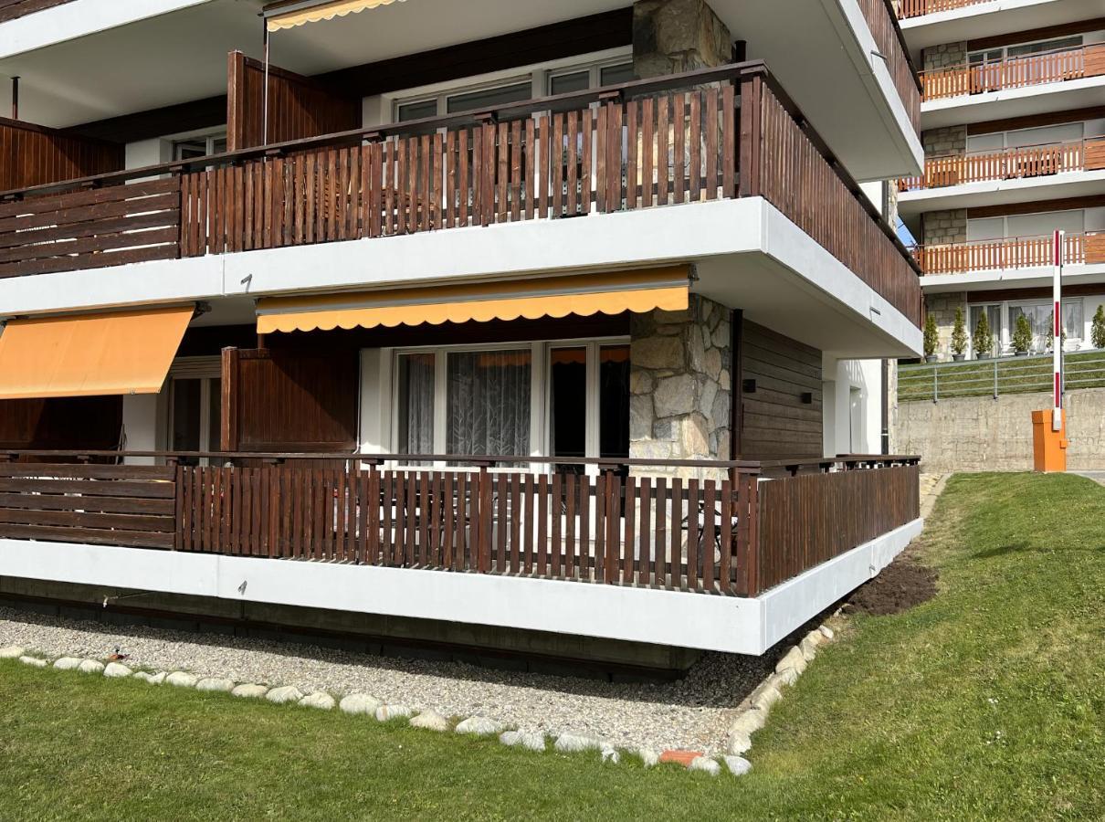 Bel Appartement 3 Pieces Au Pied Des Pistes De Ski Crans-Montana Eksteriør bilde
