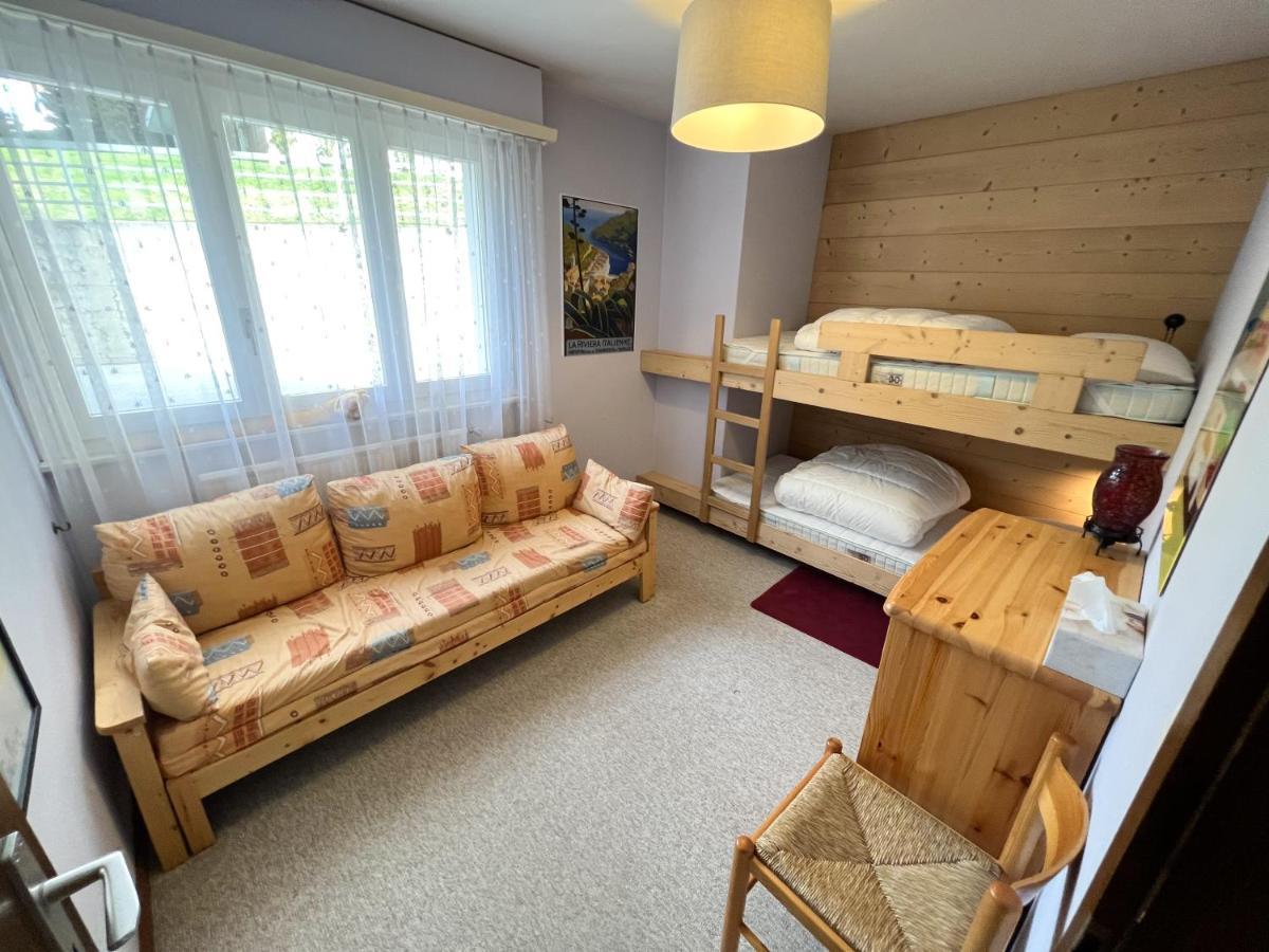 Bel Appartement 3 Pieces Au Pied Des Pistes De Ski Crans-Montana Eksteriør bilde